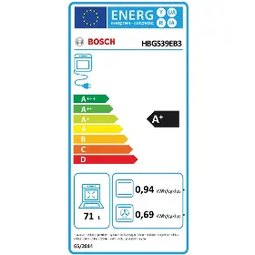 Vestavná trouba - Bosch HBG539EB3 + Cashback 1 000 Kč - 10