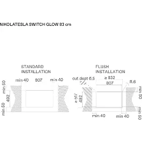 Varná doska - Elica NIKOLATESLA SWITCH GLOW EVO BL/A/83 - 7