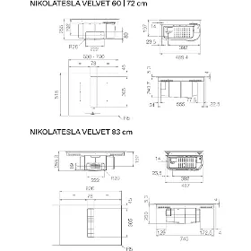 Varná doska - Elica NIKOLATESLA VELVET BL/A72 - 6