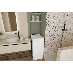 Vrchem plněná pračka - Candy TCA263D3-S - 11