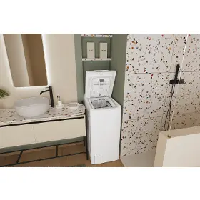 Vrchem plněná pračka - Candy TCA263D3-S - 12
