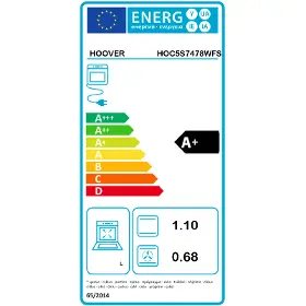 Vestavná trouba - Hoover HOC5S7478WFS - 9