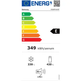 Americká lednice - Samsung RS80F64KEFEO + 10 let záruka navíc na kompresor  - 12