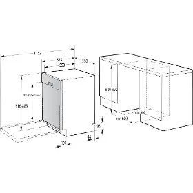 Vestavná myčka - Gorenje GI673B90X - 16