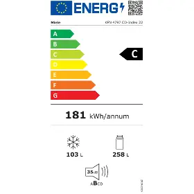Kombinovaná lednice - Miele KFN 4797 CD Bílá - 8