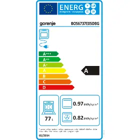 Vestavná trouba - Gorenje BOS6737E05DBG - 11