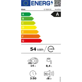 Myčka nádobí - Miele G 7600 SC AutoDos Nerez CleanSteel Nerez - 6