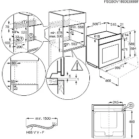 Vestavná trouba - Electrolux EOB9S3ST - 6