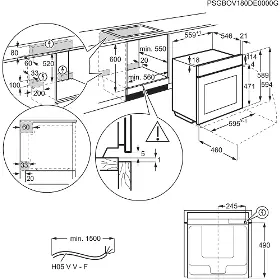 Vestavná trouba - Electrolux EOB9S3ST - 7