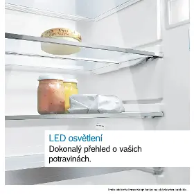 Kombinovaná chladnička - Bosch KGE49AWCA - 7