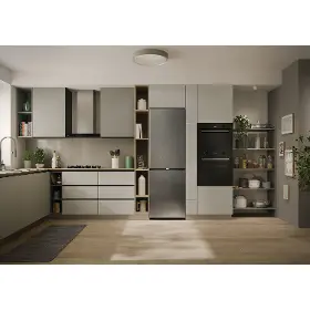 Kombinovaná chladnička - Candy CNCQ2T618AX - 22