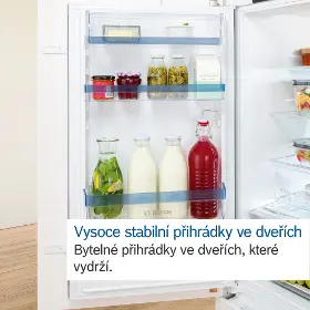 Vestavná kombi lednice - Bosch KIV87VFE0 - 7