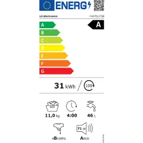 Pračka předem plněná - LG F4X7011TSB + Cashback 1 000 Kč - 12