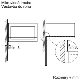 Mikrovlnná rúra vstavaná - Bosch BFL523MB1F - 6