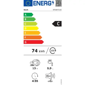 Umývačka riadu - Bosch SMS4HTI16E + CASHBACK 40 € - 14