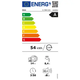 Vestavná myčka - Miele G 7080 SCVi AutoDos - 14