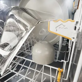 Umývačka riadu - Miele G 7040 SC AutoDos Nerez CleanSteel - 12
