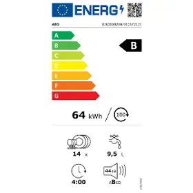 Vstavaná umývačka riadu - AEG GI6200B2SN - 8