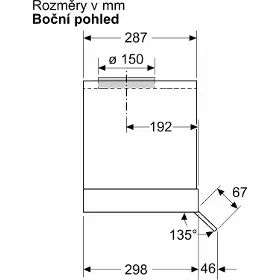 Digestoř - Bosch DBB65CC60 Serie 4 - 22
