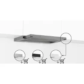 Odsávač pár - Bosch DFL064W54 Serie 2 - 4