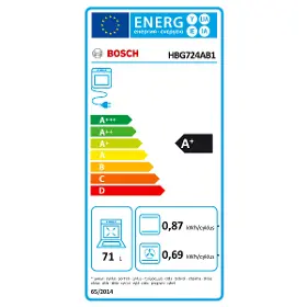 Vstavaná rúra - Bosch HBG724AB1 Serie 8 - 15