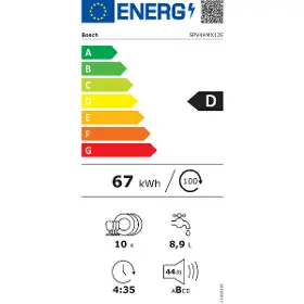 Vestavná myčka - Bosch SPV4HMX12E Serie 4 - 15