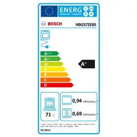 Vestavná trouba - Bosch HBG572EB5 Serie 2 + Cashback 1 000 Kč - 6