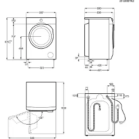 Pračka se sušičkou - Electrolux EN9W2496BE - 5