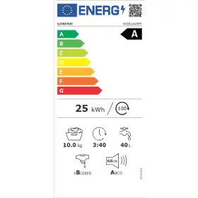 Spredu plnená práčka - Gorenje WG814A5P5 TotalFresh + CASHBACK 80 € - 13