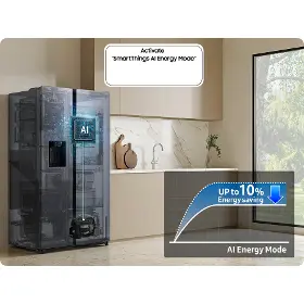 Americká lednice - Samsung RS90F66BETEO + 10 let záruka navíc na kompresor  - 14
