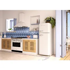 Chladnička kombinovaná RETRO - Smeg FAB30RCR6 - 15