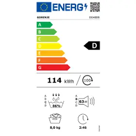 Sušička bielizne - Gorenje DG48DB NatureDry + CASHBACK 20 € - 17