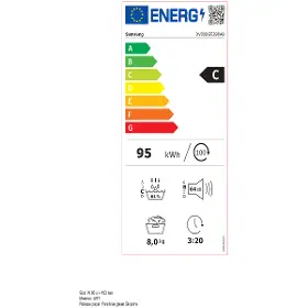 Sušička prádla - Samsung DV80DG52B0ABLE + 10 let záruka navíc na motor - 12