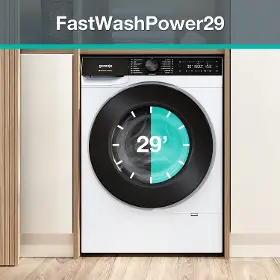 Spredu plnená práčka - Gorenje WG614A4P1 FastWashPro + CASHBACK 20 € - 13
