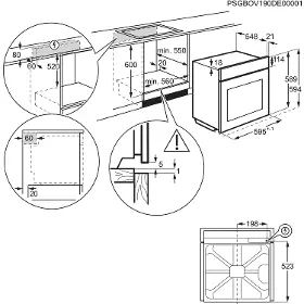 Vestavná trouba - Electrolux EOF7P86H2 - 7