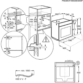 Vestavná trouba - AEG TA5PB53APB - 7
