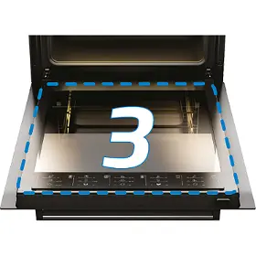 Sporák sklokeramický - Beko FBM67320XS + 500 Kč poukaz do Kauflandu za recenzi - 5