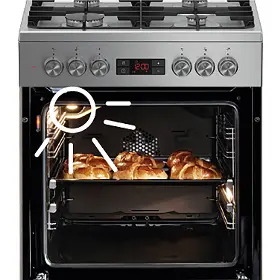 Sporák sklokeramický - Beko FBM67320XS + 500 Kč poukaz do Kauflandu za recenzi - 7