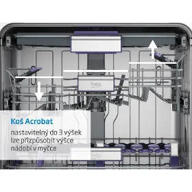 Vestavná myčka - Beko DIS46120 + 500 Kč poukaz do Kauflandu za recenzi - 7