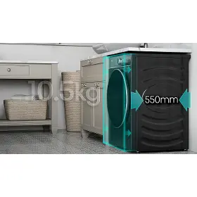 Pračka předem plněná - Hisense WF5I1045BBQ - 13