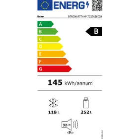 Kombinovaná lednice - Beko B7RCNA377HXP + 500 Kč poukaz do Kauflandu za recenzi - 19