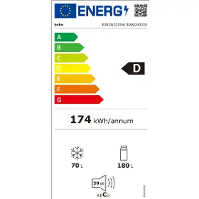 Kombinovaná lednice - Beko B3RCNO255W + 500 Kč poukaz do Kauflandu za recenzi - 8