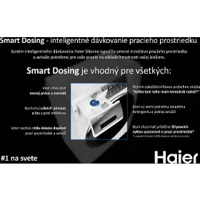 Pračka předem plněná - Haier HW150-BD14397U-S + záruka 25 let na Direct Motion motor - 12