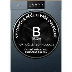 Sušička prádla - Haier HD90-BQL8GNU1-S + záruka 20 let na motor - 13