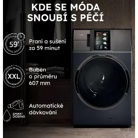 Pračka se sušičkou - Haier HWD180BD12LGNU-S COUTURE CARE COLLECTION 11 + záruka 25 let na Direct Motion motor - 15