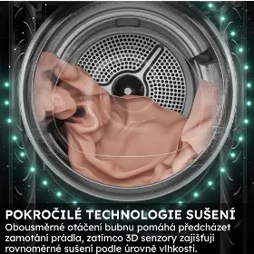 Pračka se sušičkou - Haier HWD180BD12LGNU-S COUTURE CARE COLLECTION 11 + záruka 25 let na Direct Motion motor - 21