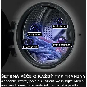 Pračka se sušičkou - Haier HWD180BD12LGNU-S COUTURE CARE COLLECTION 11 + záruka 25 let na Direct Motion motor - 22