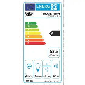 Digestoř - Beko BHCA66741BBHF + 500 Kč poukaz do Kauflandu za recenzi - 8