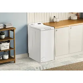 Vrchom plnená práčka - Indesit TI612EPGCS - 13