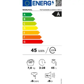 Vrchem plněná pračka - Whirlpool TW721DSSWCS - 13